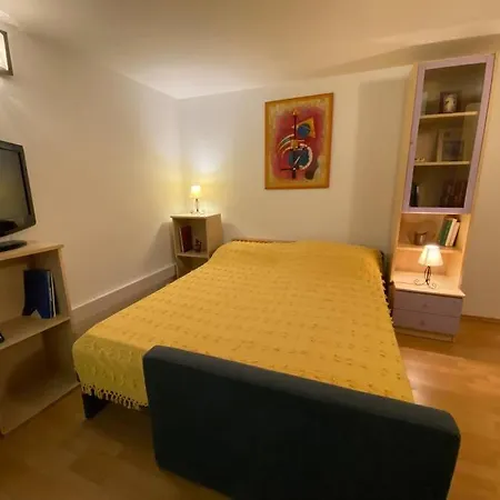 شقة Cozy & Quiet Studio With A Garden *